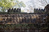 Ta Prohm temple - gallery with crested ridge